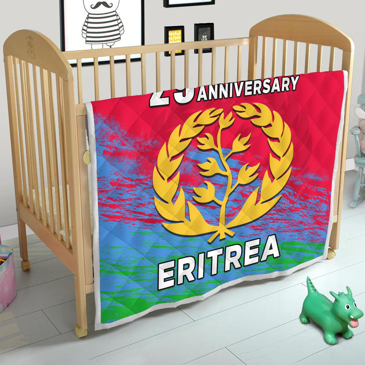 Eritrea Premium Quilt Eritrean Independence Day LT13 - Wonder Print Shop