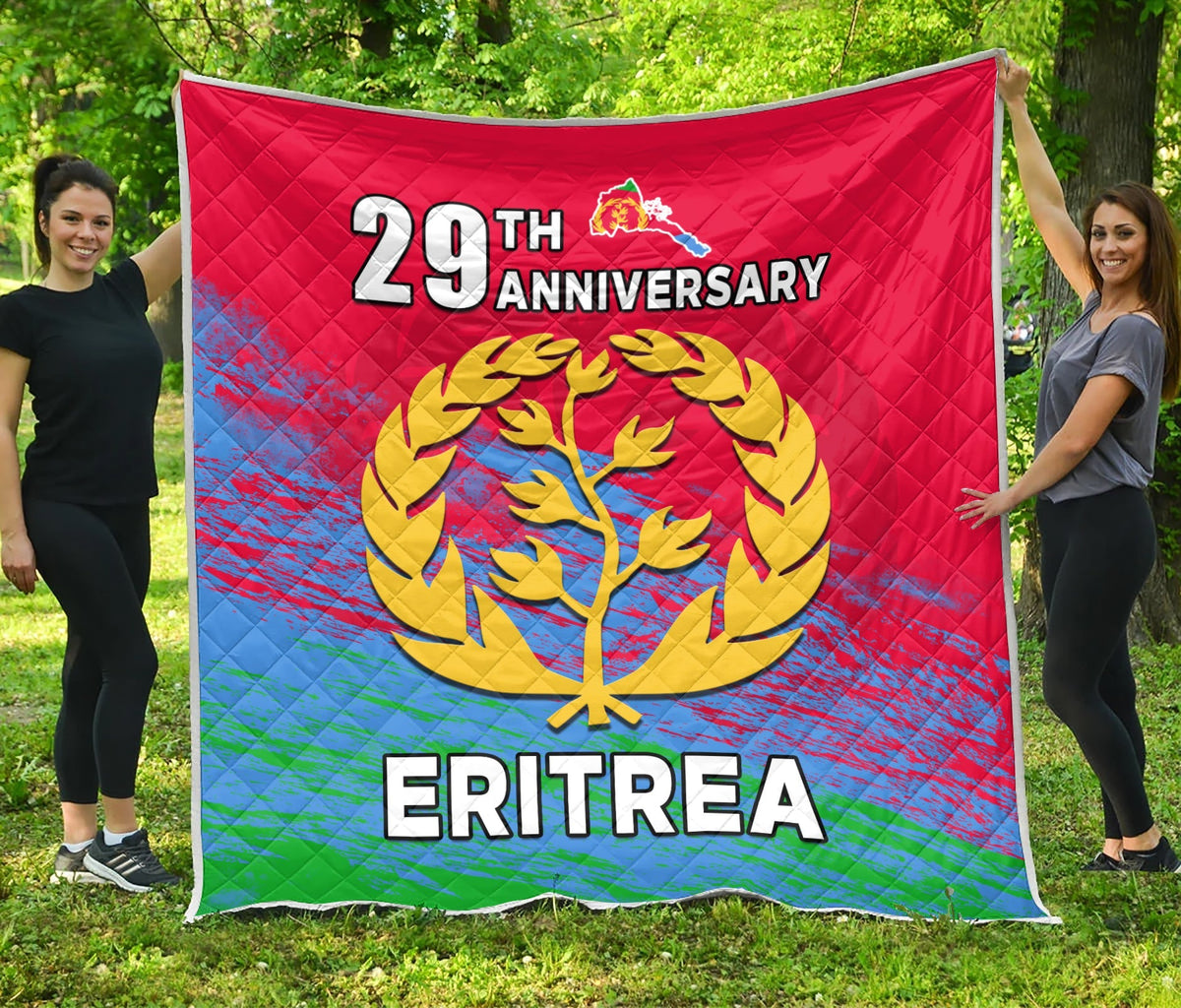 Eritrea Premium Quilt Eritrean Independence Day LT13 - Wonder Print Shop