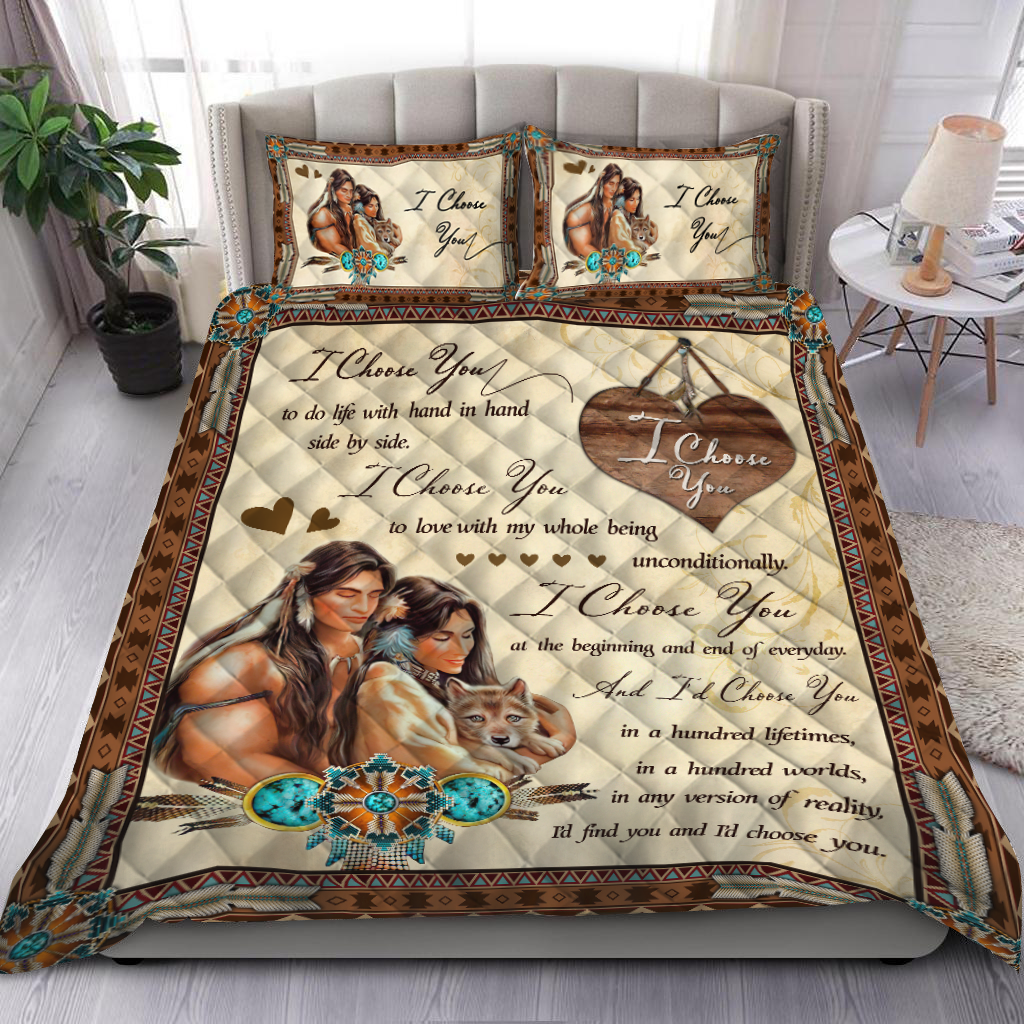 Native American Quilt Bed Set - Wonder Print Shop