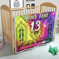 (Custom Text and Number) Africa Tie Dye Premium Quilt Special Dashiki Pattern LT13 - Wonder Print Shop