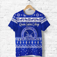 Queen Salote College Christmas T Shirt Simple Style LT8 - Wonder Print Shop