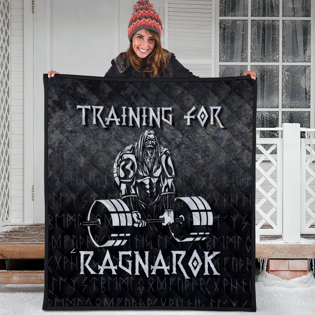 Viking Quilt - Training For Ragnarok Quilt RLT12 - Wonder Print Shop
