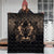 Viking Quilt - Nordic Warrior Valhalla Norse - Gold Version Quilt RLT12 - Wonder Print Shop