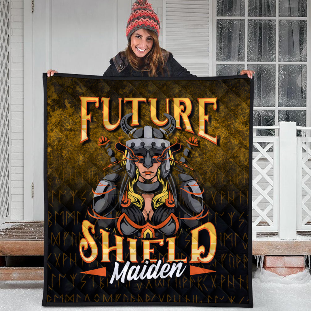 Viking Quilt - Future Shield Maiden Quilt RLT12 - Wonder Print Shop
