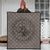 Viking Quilt - Tree Of Life with Triquetra Beige Quilt RLT12 - Wonder Print Shop