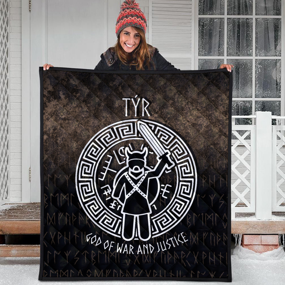 Wonder Print Shop Quilt - Tyr God Of War and Justice Quilt RLT12 - Wonder Print Shop
