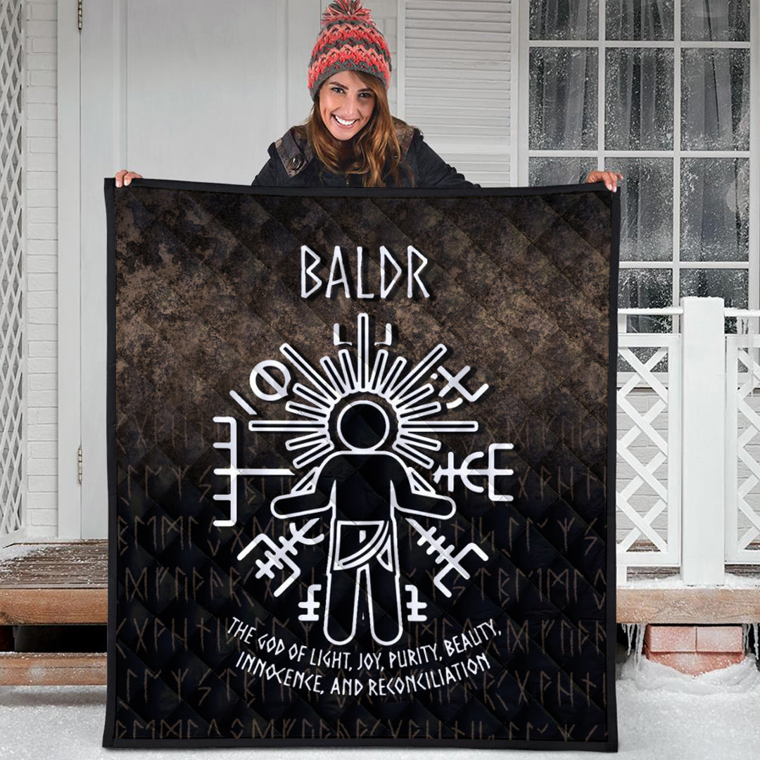Wonder Print Shop Quilt - Baldr God Quilt RLT12 - Wonder Print Shop