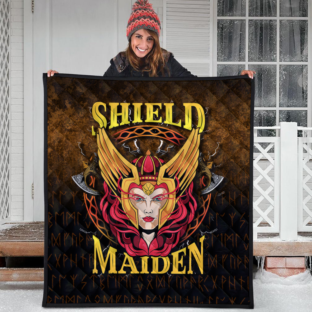 Viking Quilt - Shield Maiden Quilt RLT12 - Wonder Print Shop