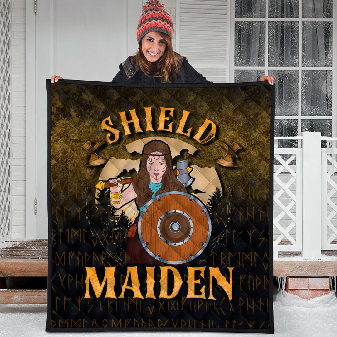 Viking Quilt - ShieldMaiden Quilt RLT12 - Wonder Print Shop