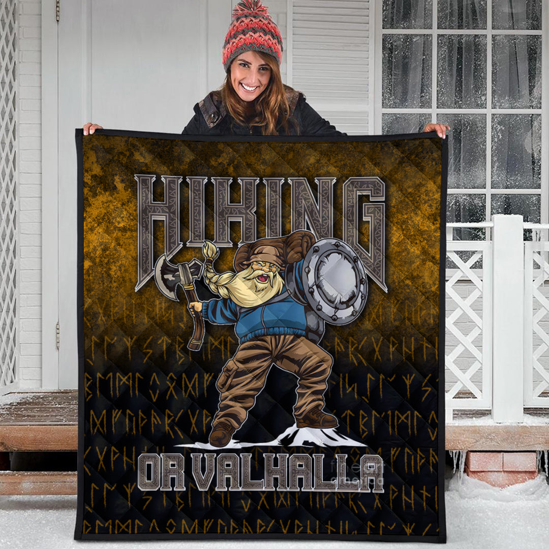 Viking Quilt - Hiking or Valhalla Quilt RLT12 - Wonder Print Shop