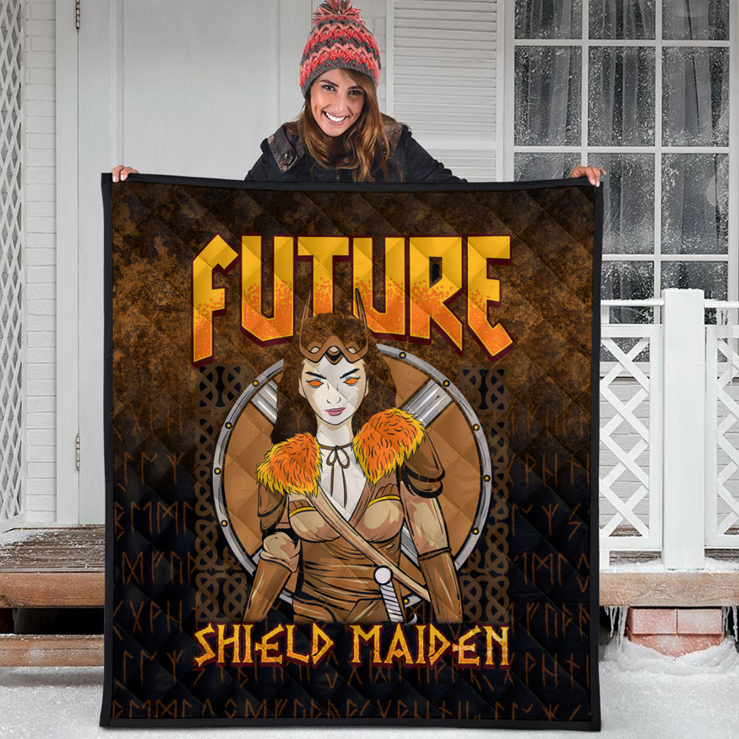 Viking Quilt - Future ShieldMaiden Quilt RLT12 - Wonder Print Shop