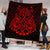 Viking Quilt - Vikings Odin Valhalla - Red Version Quilt RLT12 - Wonder Print Shop