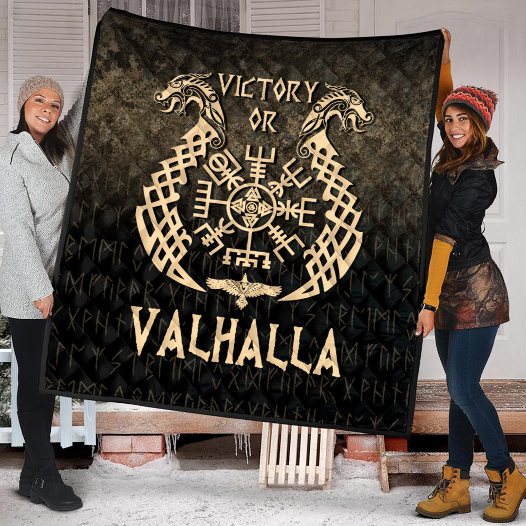Wonder Print Shop Quilt - Victory or Valhalla - Gold Version Quilt RLT12 - Wonder Print Shop