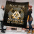 Viking Quilt - May The Norse Be With You Viking - Gold Version Quilt RLT12 - Wonder Print Shop