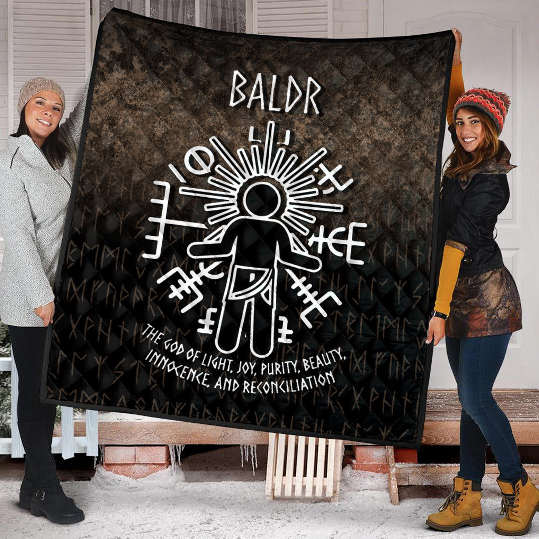 Wonder Print Shop Quilt - Baldr God Quilt RLT12 - Wonder Print Shop