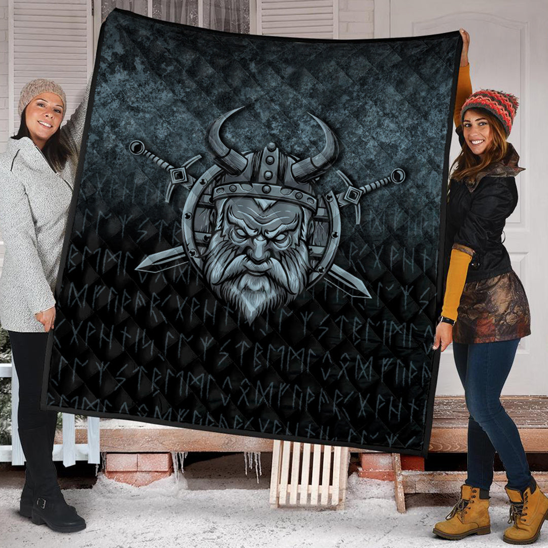 Wonder Print Shop Quilt - Victory or Valhalla Warrior Quilt RLT12 - Wonder Print Shop