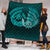 Viking Quilt - Ragnarok Huginn Muninn - Cyan Version Quilt RLT12 - Wonder Print Shop