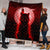 Viking Quilt - Fenrir Viking Wolf - Red Version Quilt RLT12 - Wonder Print Shop