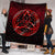 Viking Quilt - Vegvisir Nordic Viking Rune - Red Version Quilt RLT12 - Wonder Print Shop
