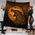 Viking Quilt - Fenrir Viking 3D Tattoo - Gold Version Quilt RLT12 - Wonder Print Shop
