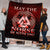 Viking Quilt - May The Norse Be With You Viking - Red Version Quilt RLT12 - Wonder Print Shop