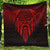 Viking Quilt - Eye of Odin - Red Version Quilt RLT12 - Wonder Print Shop