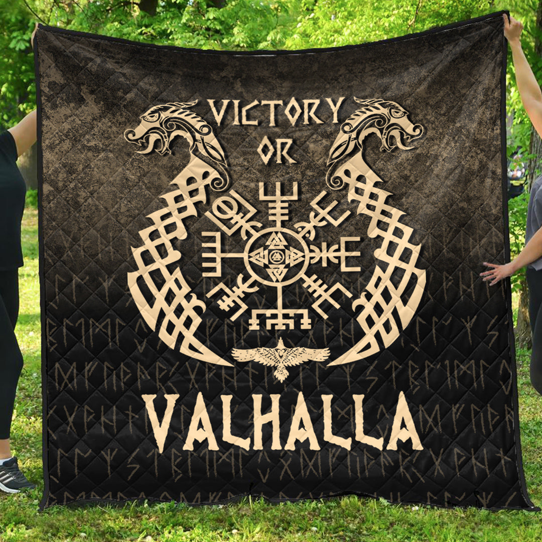 Wonder Print Shop Quilt - Victory or Valhalla - Gold Version Quilt RLT12 - Wonder Print Shop