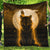 Viking Quilt - Fenrir Viking Wolf - Gold Version Quilt RLT12 - Wonder Print Shop