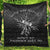 Viking Quilt - Why Use Words When An Hammer Will Do Quilt RLT12 - Wonder Print Shop