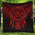 Viking Quilt - Viking God Odin Allfather In Asgard Raven God - Red Version Quilt RLT12 - Wonder Print Shop