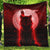 Viking Quilt - Fenrir Viking Wolf - Red Version Quilt RLT12 - Wonder Print Shop