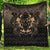 Viking Quilt - Nordic Warrior Valhalla Norse - Gold Version Quilt RLT12 - Wonder Print Shop