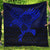 Viking Quilt - Raven Vegvisir Tattoo - Blue Version Quilt RLT12 - Wonder Print Shop