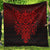 Viking Quilt - Odin The Allfather Asgard God and Chief Of Aesir - Red Version Quilt RLT12 - Wonder Print Shop