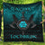 Viking Quilt - Ragnar Lothbrok - Ragnar Lodbrok - Viking Warrior - Cyan Version Quilt RLT12 - Wonder Print Shop