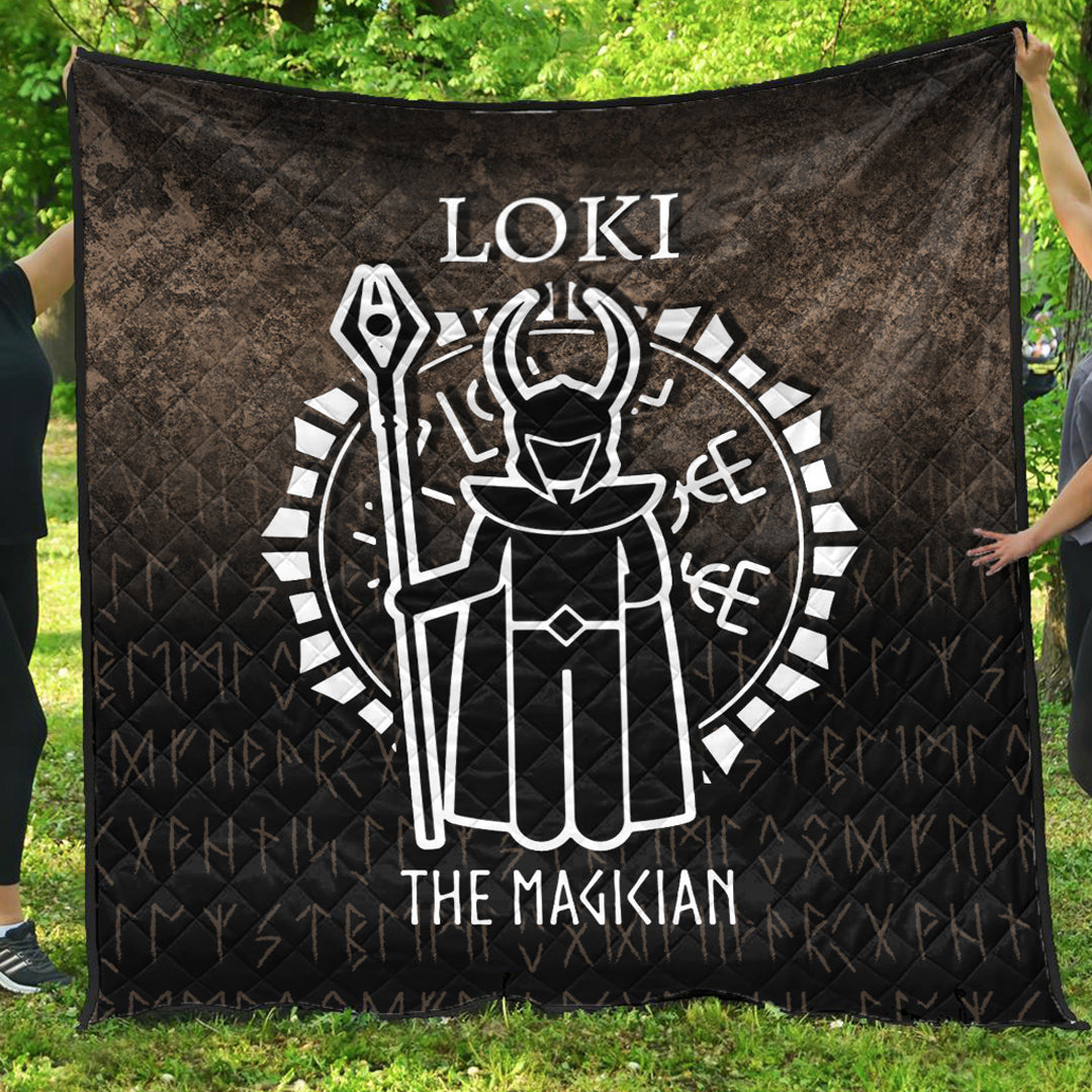 Wonder Print Shop Quilt - Loki The Magician Quilt RLT12 - Wonder Print Shop