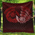 Viking Quilt - Ragnarok Huginn Muninn - Red Version Quilt RLT12 - Wonder Print Shop