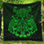 Viking Quilt - Vikings Odin Valhalla - Green Version Quilt RLT12 - Wonder Print Shop