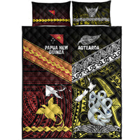 New Zealand and Papua New Guinea Quilt Bed Set Together Yellow LT8 - Wonder Print Shop
