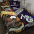 New Zealand Maori Aotearoa and Australia Aboriginal Quilt Bed Set Together Purple LT8 - Wonder Print Shop