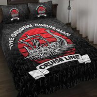 Viking Quilt Bed Set - The Original Norwegian Cruise Line Quilt Bed Set RLT12 - Wonder Print Shop