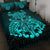 Viking Quilt Bed Set - Vikings Odin Valhalla - Cyan Version Quilt Bed Set RLT12 - Wonder Print Shop