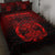 Viking Quilt Bed Set - Vikings Ravens Mjolnir - Red Version Quilt Bed Set RLT12 - Wonder Print Shop