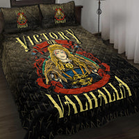 Wonder Print Shop Quilt Bed Set - Victory or Valhalla Quilt Bed Set RLT12 - Wonder Print Shop