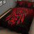 Viking Quilt Bed Set - Viking God Odin Allfather In Asgard Raven God - Red Version Quilt Bed Set RLT12 - Wonder Print Shop