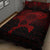 Viking Quilt Bed Set - Raven Vegvisir Tattoo - Red Version Quilt Bed Set RLT12 - Wonder Print Shop