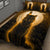 Viking Quilt Bed Set - Fenrir Viking Wolf - Gold Version Quilt Bed Set RLT12 - Wonder Print Shop