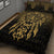 Viking Quilt Bed Set - Viking God Odin Allfather In Asgard Raven God - Gold Version Quilt Bed Set RLT12 - Wonder Print Shop