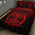 Viking Quilt Bed Set - Vikings Ravens Mjolnir - Red Version Quilt Bed Set RLT12 - Wonder Print Shop
