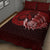 Viking Quilt Bed Set - Ragnarok Huginn Muninn - Red Version Quilt Bed Set RLT12 - Wonder Print Shop